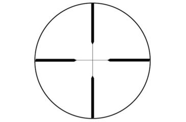 Image of Tasco Rimfire 3-9x40mm FC Rifle Scope, 1 inch Tube, Truplex Reticle, Matte Black, Box 5L, TRF3940