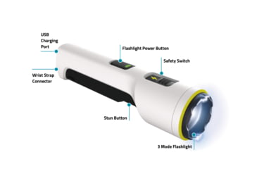 Image of TASER Strikelight 2 Taser, White, 100065