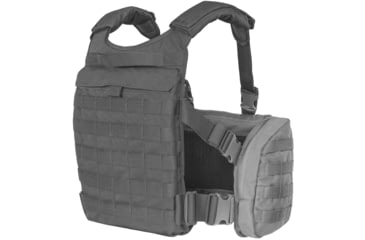 Image of Tasmanian Tiger Trooper Back Plate Carrier, Black, TT-7789-040