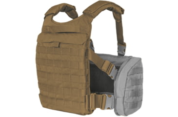 Image of Tasmanian Tiger Trooper Back Plate Carrier, Coyote, TT-7789-346