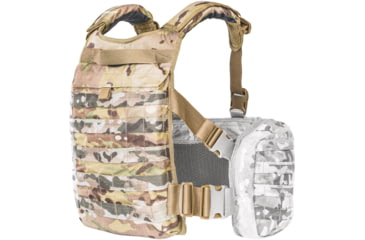 Image of Tasmanian Tiger Trooper Back Plate Carrier, Multicam, TT-7873-394
