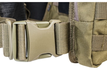 Image of Tasmanian Tiger Trooper Back Plate Carrier, Olive, TT-7789-331