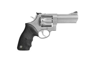 Image of Taurus 608 Revolver, .357 Magnum/.38 Special, 4in Barrel, X-Large, Adjustable, Stainless Frame, Rubber Grip, 8 Round Cylinder, 2-608049