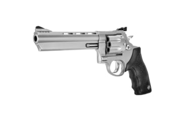Image of Taurus 608 Revolver, .357 Magnum/.38 Special, 6.5in Barrel, X-Large, Adjustable, Stainless Frame, Rubber Grip, 8 Round Cylinder, 2-608069
