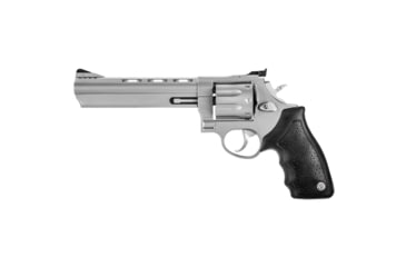 Image of Taurus 608 Revolver, .357 Magnum/.38 Special, 6.5in Barrel, X-Large, Adjustable, Stainless Frame, Rubber Grip, 8 Round Cylinder, 2-608069