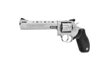 Image of Taurus 627 Tracker Revolver, .357 Magnum/.38 Special, 6.5in Barrel, X-Large, Adjustable, Stainless Frame, Rubber Grip, 7 Round Cylinder, 2627069