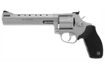 Image of Taurus 627 Tracker Revolver, .357 Magnum/.38 Special, 6.5in Barrel, X-Large, Adjustable, Stainless Frame, Rubber Grip, 7 Round Cylinder, 2627069