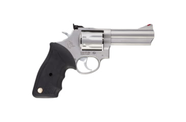 Image of Taurus 66 Revolver, .357 Magnum/.38 Special, 4in Barrel, X-Large, Adjustable, Stainless Frame, Rubber Grip, 7 Round Cylinder, 2-660049