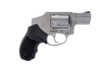 Image of Taurus 850 Revolver, .38 Special, 2in Barrel, Fixed, Stainless Frame, Rubber Grip, 5 Round Cylinder, 2-850129