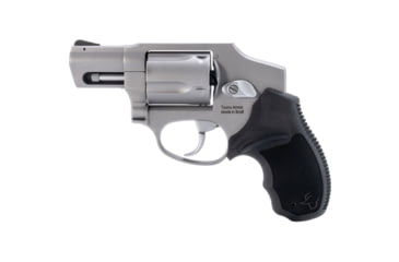 Image of Taurus 850 Revolver, .38 Special, 2in Barrel, Fixed, Stainless Frame, Rubber Grip, 5 Round Cylinder, 2-850129