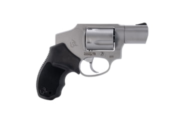 Image of Taurus 850 Revolver, .38 Special, 2in Barrel, Fixed, Stainless Frame, Rubber Grip, 5 Round Cylinder, 2-850129