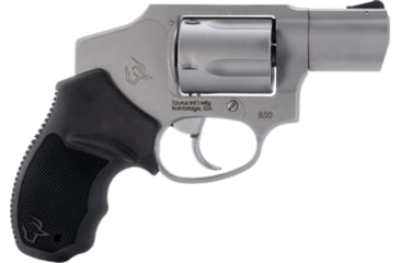Image of Taurus 850 Revolver, .38 Special, 2in Barrel, Fixed, Stainless Frame, Rubber Grip, 5 Round Cylinder, 2-850129