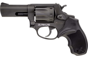Image of Taurus 942 Ultra Light Revolver, .22 Long Rifle, 3in Barrel, Fixed, Black Frame, Rubber Grip, 8 Round Cylinder, 2942031UL