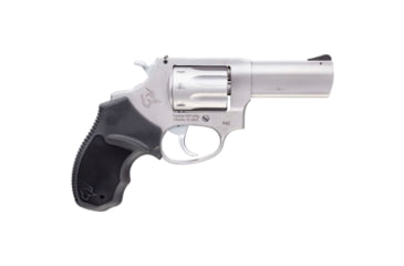 Image of Taurus 942 Ultra Light Revolver, .22 Long Rifle, 3in Barrel, Fixed, Stainless Frame, Rubber Grip, 8 Round Cylinder, 2942039UL