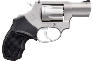 Image of Taurus 942 Ultra Light Revolver, .22 Winchester Magnum Rimfire, 2in Barrel, Fixed, Stainless Frame, Rubber Grip, 8 Round Cylinder, 2942M029UL
