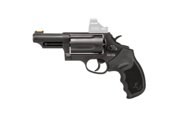 Image of Taurus Judge TORO Revolver, .45 Long Colt/.410 Bore, 3in Barrel, Fixed, Black Frame, Rubber Grip, 5 Round Cylinder, 24410P31T