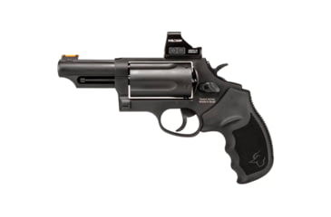 Image of Taurus Judge TORO Revolver, .45 Long Colt/.410 Bore, 3in Barrel, Fixed, Black Frame, Rubber Grip, 5 Round Cylinder, 24410P31T