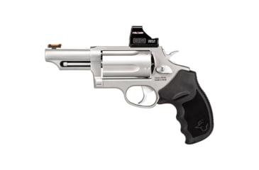 Image of Taurus Judge TORO Revolver, .45 Long Colt/.410 Bore, 3in Barrel, Fixed, Stainless Frame, Rubber Grip, 5 Round Cylinder, 24410P39T