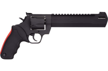 Image of Taurus Raging Hunter Revolver, .357 Magnum/.38 Special, 8.38in Barrel, Adjustable, Blued Frame, Rubber Grip, 7 Round Cylinder, 2357081RH