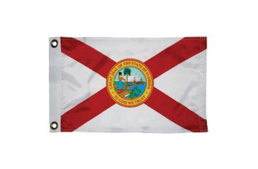 Image of Taylor Made Nylon Flag 12" x 18" Florida 76134