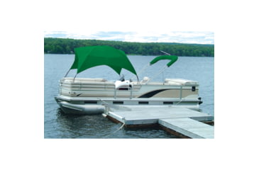 Image of Taylor Made Pontoon Gazebo - Hunter, Green, 120030F