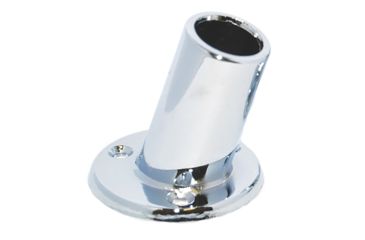 Image of Taylor Made Slanted Chrome Plated Flag Pole Socket 1" 65148