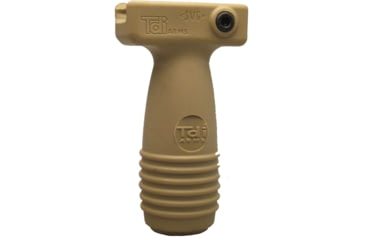 Image of Tdi Arms Front Arm Short Vertical Grip, Khaki, Small, SVG-K