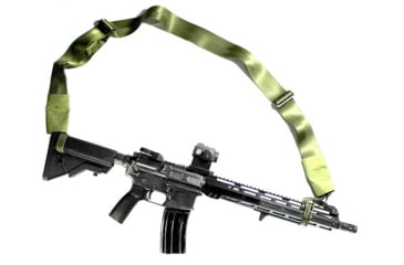 Image of Tdi Arms IDF Standard Issue Sling, Green, Medium, IDF SI-S