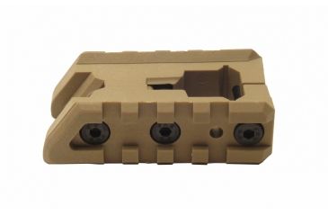 Image of Tdi Arms Side by Side Twin Picatinny Rail AR15 Polymer, Khaki, Khaki, Small TPR15P-K