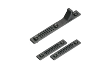 Image of Tdi Arms Stitch-HS M-Lok Rail Cover, 2 Short, 1 Hand Stop, Black, 028672550760