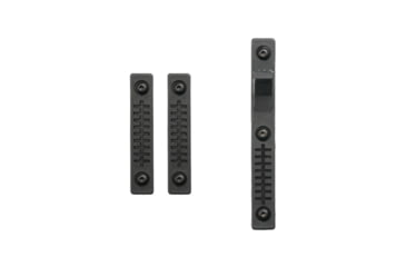Image of Tdi Arms Stitch-HS M-Lok Rail Cover, 2 Short, 1 Hand Stop, Black, 028672550760