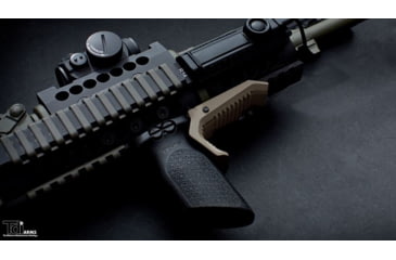Image of Tdi Arms Vertical Front Grip, Black, Small, EVO-FAS-BL