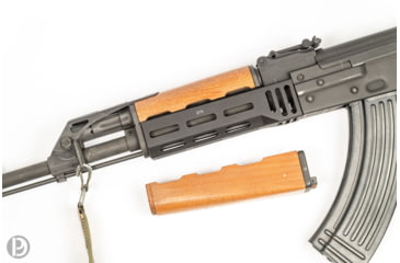 Image of Tdi Arms Zastava Lower Aluminum M-LOK Handguard for M70 N-PAP / O-PAP rifles, Black, Medium, Z70