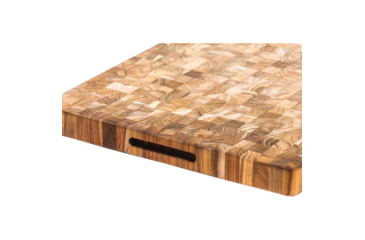 Image of Teak Haus 11lb Butcher Block HD Cutting Board, 20in x 15in x 1.5in, 11lb, Teakwood, 331