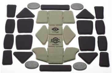 Image of Team Wendy EPIC Helmet Liner System, Foliage Green, Medium/Large 03-12