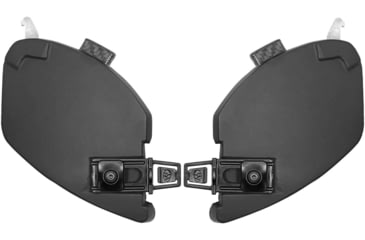 Image of Team Wendy EXFIL Ballistic Ear Covers, Black, 76-BEC-1-BK