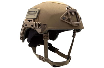 Image of Team Wendy EXFIL Ballistic SL Helmet LED Left Eye Dominant Retention, Coyote Brown, Medium/Large, 76-31S-E31-L