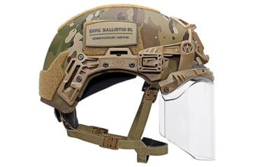 Image of Team Wendy EXFIL Face Shield, Coyote Brown, Medium/Large, 76-VRT-CB1