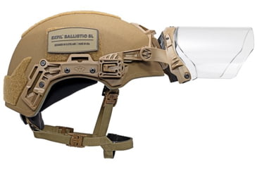 Image of Team Wendy EXFIL Face Shield, Coyote Brown, Medium/Large, 76-VRT-CB1