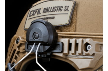 Image of Team Wendy EXFIL Quick Release Comms Adapter Kit with Peltor Boom Mic Adapter, Black, 80-CAK-MIC