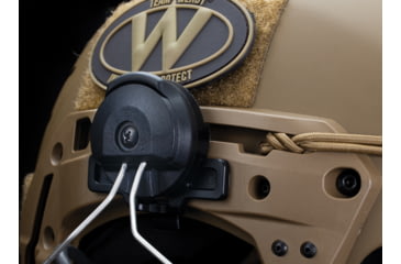 Image of Team Wendy EXFIL Quick Release Comms Adapter Kit with Peltor Boom Mic Adapter, Black, 80-CAK-MIC