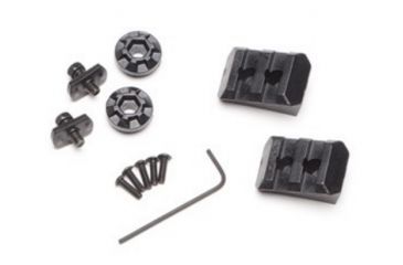 Image of Team Wendy EXFIL Rail 2.0 Accessory Kit - 2-Goggle Post, 2-Mini-Tinny, Black, 70-RAK-BK
