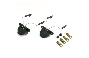 Image of Team Wendy EXFIL Comms Adaptor Kit, Black, with SARA Behind-the-Head, Flat Dark Earth, 71-CAK-SABF