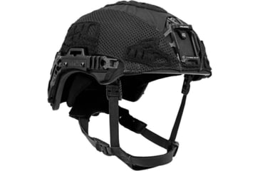 Image of Team Wendy Helmet Cover for EXFIL Ballistics w/ Rail 3.0, Black, Medium/Large, 76-MHC3-BK-1