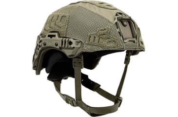 Image of Team Wendy Helmet Cover for EXFIL Ballistics w/ Rail 3.0, Ranger Green, Medium/Large, 76-MHC3-RG-1