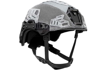Image of Team Wendy Helmet Cover for EXFIL Ballistics w/ Rail 3.0, Wolf Gray, Medium/Large, 76-MHC3-WG-1