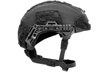 Image of Team Wendy Helmet Cover for EXFIL Carbon w/ Rail 3.0, Extra Large, Black, 71-MHC3-BK-2