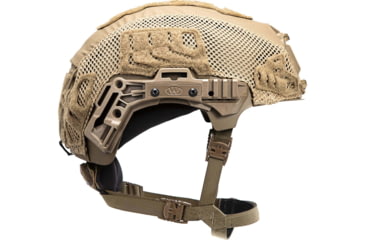 Image of Team Wendy Helmet Cover for EXFIL Carbon w/ Rail 3.0, Extra Large, Coyote Brown, 71-MHC3-CB-2