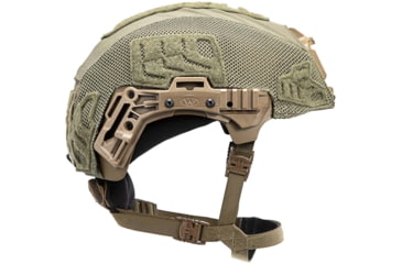 Image of Team Wendy Helmet Cover for EXFIL Carbon w/ Rail 3.0, Extra Large, Ranger Green, 71-MHC3-RG-2