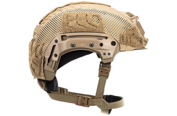 Image of Team Wendy Helmet Cover for EXFIL LTP w/ Carbon Rail 2.0, Coyote Brown, One Size, 71-MHC2-CB-1